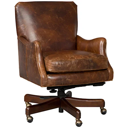 Executive Tilt Swivel Chair Thin Track Arms
